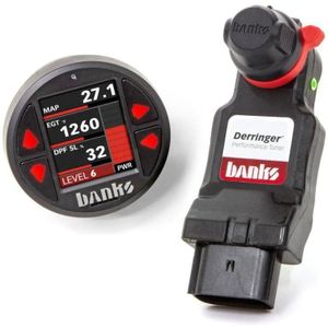 Banks Power 17-19 Ford F250/F350 6.7L Power Stroke Derringer Tuner (Gen 2) w/ Super Gauge - 66693