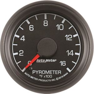 Autometer Factory Match Ford 52.4mm Full Sweep Electronic 0-1600 Deg F EGT/Pyrometer Gauge - 8444