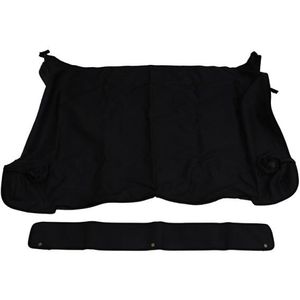 Rampage 1997-2006 Jeep Wrangler(TJ) Tonneau Cover - Black Denim - 761015