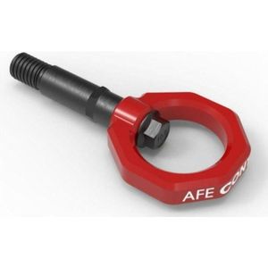aFe Control Rear Tow Hook Red 20-21 Toyota GR Supra (A90) - 450-721002-R