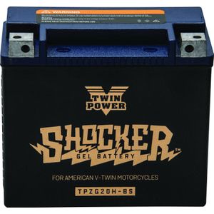 Twin Power YTX-20H Shocker Gel Battery Replaces H-D 65991-82B 310 CCA - 781233