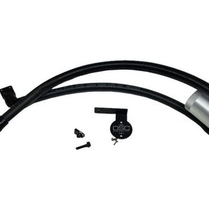 J&L 11-14 Ford F-150/Ford F-150 Raptor 6.2L Passenger Side Oil Separator 3.0 - Clear Anodized - 3036P-C