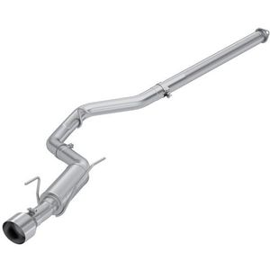 MBRP 2022 Subaru WRX 2.4L 3in Cat Back 5in OD Single Exit - Aluminized Steel - PS4809AL