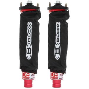 BLOX Racing Coilover Covers - Black (Pair) - BXSS-00100-CCB