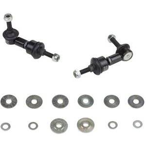 Whiteline 89-98 Nissan 240SX S13 & S14 Front Swaybar link kit-adjustable ball end links - KLC107