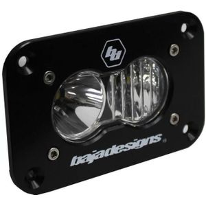Baja Designs S2 Sport Flush Mount Driving Combo Pattern LED Work Light - Clear - 541003