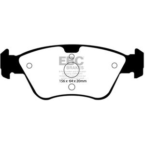 EBC 03-08 Chrysler Crossfire 3.2 Redstuff Front Brake Pads - DP31075C