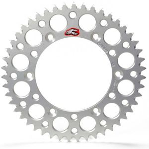 Renthal 04-19 KTM 85SX/17-20 Husqa TC85/2023 GasGas MC85 Rear Grooved Sprocket - Slv 428-47P Teeth - 441U-428-47GPSI