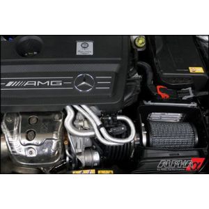AMS Performance 14-18 Mercedes-Benz CLA 45 AMG 2.0T Alpha Intake System w/Carbon Fiber Duct & Lid - ALP.19.08.0004-1