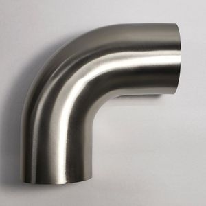 Stainless Bros 2.50in Diameter 1D / 2.50in CLR 90 Degree Bend Leg Mandrel Bend - 601-06356-4100