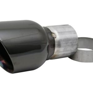 Corsa 2009-2019 Single Universal 3.0in Inlet / 4.5in Outlet Black PVD Pro-Series Tip Kit - TK009BLK