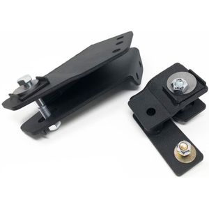 Tuff Country 80-96 Ford F-150 4wd (with 2in Front Lift Kit) Axle Pivot Drop Brackets Pair - 20842