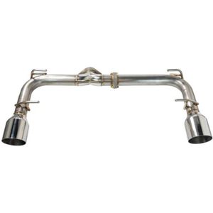 Remark 2022+ Subaru BRZ/Toyota GR86 Axle Back Exhaust w/Titanium Single Wall Tip - RO-TTZ8-S