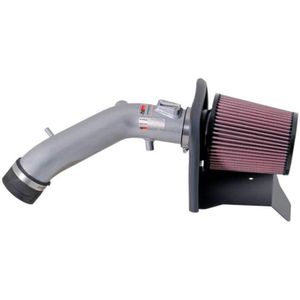 K&N 05-07 Honda Accord L4-2.4L Silver Typhoon Short Ram Intake - 69-1209TS