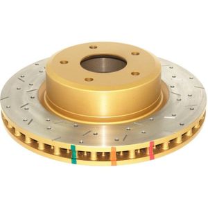 DBA 05 Pontiac GTO Front Slotted & Drilled 4000 Series Rotor - 42020XS