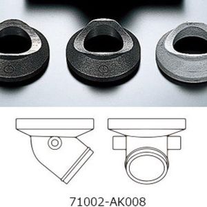 HKS 50mm Weld-on Steel BOV Flange - 71002-AK011