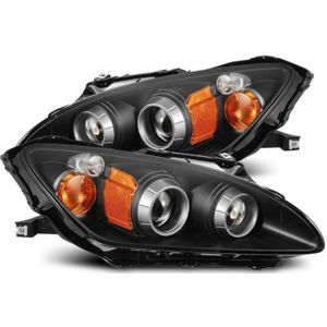 AlphaRex 99-09 Honda S2000 LUXX-Series Projector LED Headlights - Black - 880271