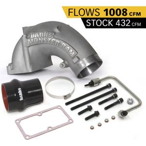 Banks Power 07.5-17 Ram 2500/3500 6.7L Diesel Monster-Ram Intake System w/ Fuel Line 4in Natural - 42790