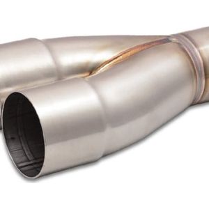 Vibrant 2-1 SS Merge Collectors (2-1/2in Inlet Slipover ID 2-1/2in Outlet OD) - Sold Individually - 10357