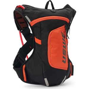 USWE Moto Hydro Hydration Pack 4L - Black/Factory Orange - 2043438