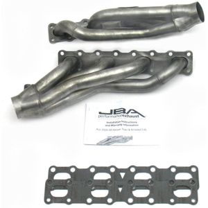 JBA 04-15 Nissan 5.6L VK56DE Oval Port 1-5/8in Primary Raw 409SS Cat4Ward Header - 1400S