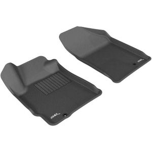 3D MAXpider 2007-2012 Nissan Altima Coupe/Sedan Kagu 1st Row Floormat - Black - L1NS06211509