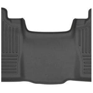 Husky Liners 13-16 Lexus LX570 / 13-16 Toyota Land Cruiser WeatherBeater 2nd Row Black Floor Liners - 14091