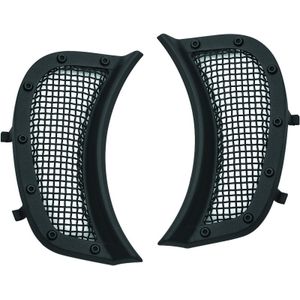 Kuryakyn Mesh Headlight Vent Accents Black - 6519