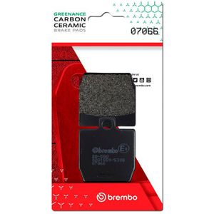 Brembo OE Mbk Nitro/Quadro Quadro/Yamaha Aerox/Yamaha Slider Carbon Ceramic Brake Pad - Rear - 07066