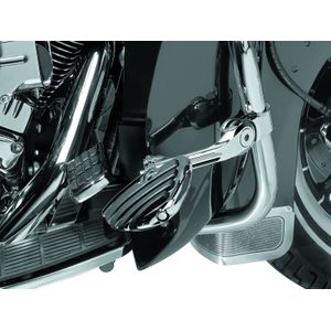 Kuryakyn Tour-Tech Cruise 6in Mount Arm  With ISO Wing Pegs 1-1/4in Clamp Chrome - 4528