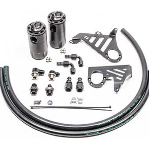 Radium Engineering Dual Catch Can Kit 2015-18 Focus ST Fluid Lock - 20-0358-FL