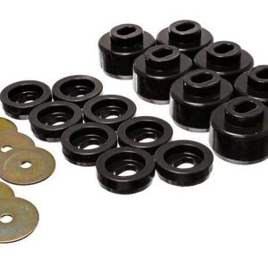 Energy Suspension 99-06 Silverado C1500/K1500/01-06 Silverado C2500/K2500 Black Body(cab) Mount Set - 3.4150G