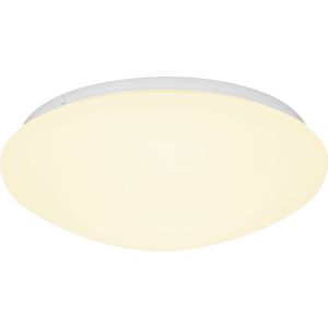 LED Deckenleuchte mit Sensor - Velvalux - 12W 1300lm - Warmweiß 3000K - Spritzwassergeschützt IP44 - Aufbau - Rund - Weiß