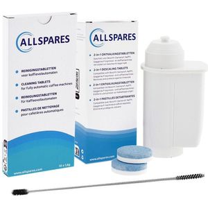 Onderhoudsset Koffiemachine Reinigingstabletten + 2 in 1 Ontkalkingstabletten + Waterfilter geschikt voor Siemens EQ Series