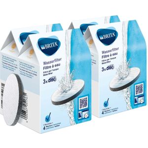 BRITA filterpatronen - Waterfilter - MicroDisc - Waterfilterpatronen - 3-Pack – Voordeelverpakking