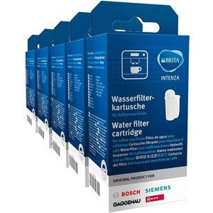 5x Bosch BRITA INTENZA Waterfilter TCZ7003 / TZ70003