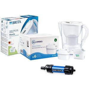 Waterfilter Noodpakket Basic - Preppakket met Waterfilters voor Noodsituaties