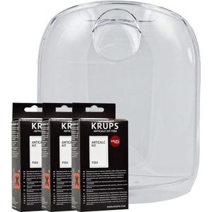 Krups Onderhoudsset Koffiemachine Waterreservoir + 3x Ontkalkingsset