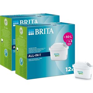 2x BRITA MAXTRA PRO ALL-IN-1 Waterfilter (12-pack)