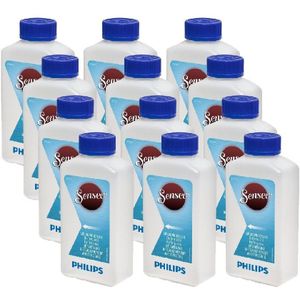 12x Philips Senseo Vloeibare Ontkalker (250ml) CA6520/00