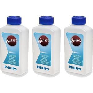 3x Philips Senseo Vloeibare Ontkalker (250ml) CA6520/00