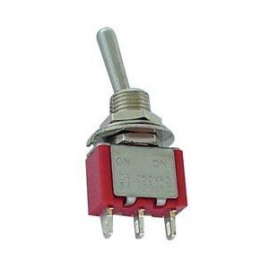 VERTICALE TUIMELSCHAKELAAR SPDT ON-OFF-(ON) (8014B)