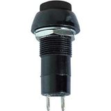 R18-25A DRUKSCHAKELAAR OFF-ON ZWART 1A/125V (R1825A/B/125)