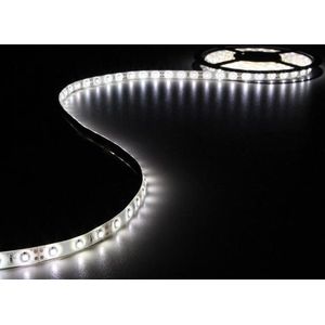 KIT MET FLEXIBELE LED-STRIP EN VOEDING - KOUDWIT - 300 LEDS - 5 m - 12Vdc (LEDS17W)