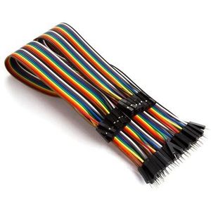 DRAADBRUG 40-POLIG 15 cm MANNELIJK NAAR VROUWELIJK (PLATTE KABEL) (WPA428)