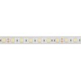 EtiamPro Professionele ledstrip, flexibel, koud wit, 6500K, 60 leds/m, CRI90, 5 m, 24 V, IP68