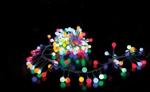 Clusterlight - LED Lichtslang - Veelkleurig - 3 m - Transparant Draad - 24 V