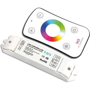RGB LED-CONTROLLER MET RF-AFSTANDSBEDIENING (CHLSC15)
