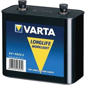 Varta 6V Longlife Blokbatterij 4R25-2 - 19000 mAh