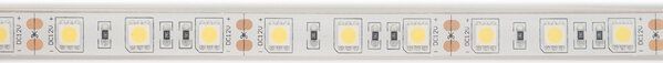 EtiamPro Professionele ledstrip, flexibel, warm wit, 2700K, 60 leds/m, CRI90, 5 m, 12 V, IP68